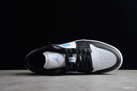 Cheap EP Black White 1 Low Blue DC0774-041  University Jordan DC0774-041 (W) 1227